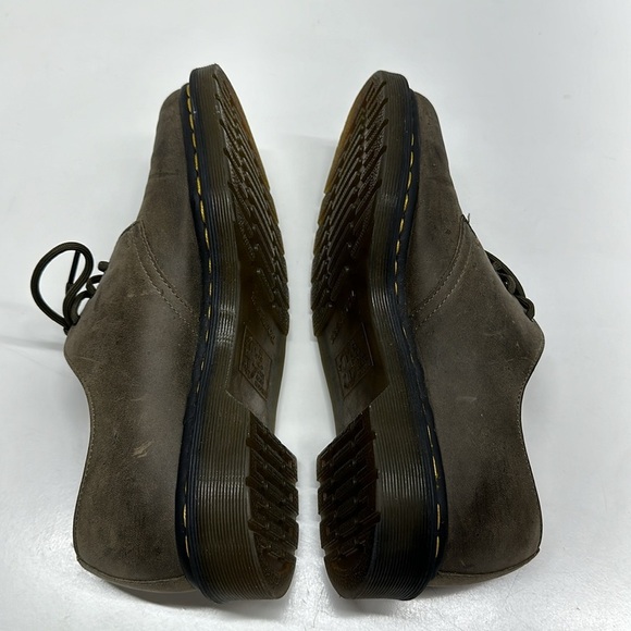 Dr Martens Docs Low Top Oxford Lace Up Shoes Sneakers Suede Gray Women's Size 9 - Picture 6 of 9